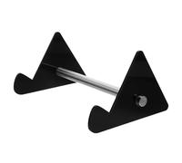 HOUDERCO Support Clavier Mécanique en Acrylique Noir Épais, Robuste et Léger, Plateau Amovible pour Bureau ou Boutique, Accessoire Pratique pour Clavier