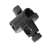 HOUDERCO Support de Microphone avec Adaptateur de Support Réglable en Fer et ABS, Bras Rotatif pour Accessoires de Pied de Micro, Idéal pour Shows sur Scène et Discours