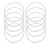 HOUDERCO Support Microphone à Suspendre 10 Élastiques Anti-Chocs Anneaux Caoutchouc pour Montage Stable Micro Condensateur Accessoires pour Enregistrement en Studio