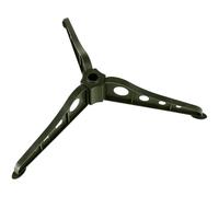 HOUDERCO Support pour Sapin de Noël Artificiel Détachable en Abs Vert Bords Lisses et Arrondis, pour Arbre Artificiel et Poteau Central à Domicile