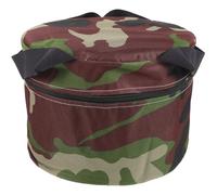 HOUDERCO Tabouret de Jardin en Mousse 18 Cm Poche, Petit Siège Portable Camouflage, Tabouret de Travail Extérieur Léger et Stable pour Jardinage, Désherbage, Camping et Couleur Aléatoire