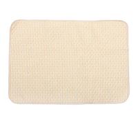 HOUDERCO Tapis de Propreté Lavable et Réutilisable en Coton pour Chiots et Cochons d'Inde, Absorbant Dressage en Intérieur