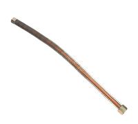 HOUDERCO Tuyau Compresseur D’Air Flexible Aluminium 12Mm Pompe à Air Pièces Détachées Usage Professionnel Jardinage 1 Unité Solide