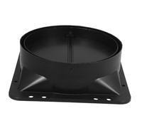 HOUDERCO Vanne Anti-retour Pour Hottes De Cuisine Accessoire Pratique De Ventilation Pour Évacuation Des Fumées Compatible Avec Sorties De Mono-moteur