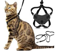 Houdini™ Ensemble Harnais et Laisse pour Chaton résistant à l'évasion par OutdoorBengal pour Promener Les Chatons (S)