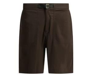 Houdini sportswear short homme marron en fibre technique - L