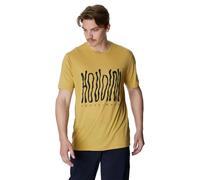 Houdini Sportswear - Tree Message Tee - T-shirt homme Golden Fields / Wave - L