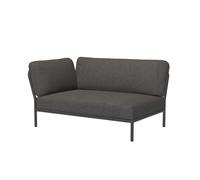HOUE Canapé LEVEL - accoudoir gauche - Basic-gris foncé