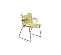 HOUE Chaise à accoudoirs avec dossier bas CLICK Dining - HoueLemonZest45