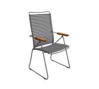 HOUE Chaise CLICK Position - gris foncé