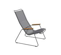 HOUE Chaise Lounge CLICK - gris foncé