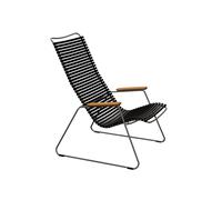 HOUE Chaise Lounge CLICK - noir