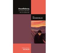 Houellebecq - Les eaux glacées de la modernité - Richard Bellin - Michalon Eds - broché - Essai
