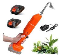 Houes électriques Sans Fil, Désherbeur De Jardin électrique Avec 2*1,5ah & Pôle Télescopique, Houe à Main électrique, Outils De Jardinage 2-en-1 & Râteau, Pour Ameublir Le Sol Et Désherb without pole