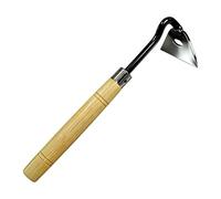 Houes pour le jardinage Serfouette à main en acier robuste avec manche en
