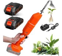Houeur Et Désherbeur électrique 21v, Motobineuse électrique sans Fil avec Batteries Et Long Manche, Mini Houe électrique pour Creuser, Désherber Et Ameublir Le Sol #2