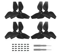 Houjunor 8 hélices 2016S pour Neo, hélices légères, silencieuses et stables, hélices de rechange pour DJI Neo, ailes légères, ailes de rechange, pièces de rechange et accessoires pour drones (Noir)