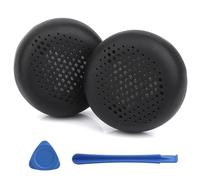 Houjunor Coussinets d’écouteurs de Rechange pour AKG Y500 (Casque Bluetooth Pliable), en Mousse mémoire Douce et Similicuir, Isolation Acoustique Haute densité (Noir)