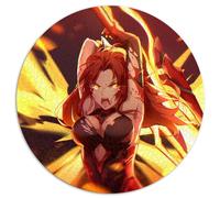 Houkai Gakuen Murata Himeko Puzzle 1000 pièces pour Adultes et Enfants Puzzle Circulaire Premium 100% Planche recyclée 67,5 x 67,5 cm