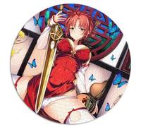 Houkai Gakuen Murata Himeko Puzzle 1000 pièces pour Adultes Puzzle Circulaire Puzzle en Carton 67,5x67,5 cm