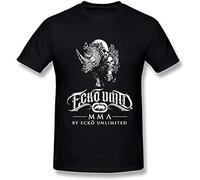 HOUKEEYUE Ont Men's Ecko Unlimited Skull Black T Shirt_011