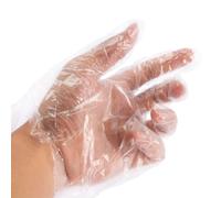 Houkipe50Pièces Gants Pe En Plastique Transparent Pour Pique-Nique Cuisine Bbq Nettoyage Salon De Beauté 25 Paires De Gants Transparents Une Seule Réduction