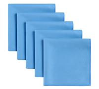 HOULIFE Mouchoirs absorbant la transpiration pour hommes et femmes, Bleu - 5 pièces, M