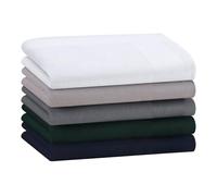 HOULIFE Mouchoirs en coton pour hommes couleur unie doux Mouchoir pour mariés fête de mariage bal de promo