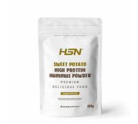 Houmous en poudre de HSN | houmous de pois chiche et bonbon 150 g = 5 prises par récipient de houmous protéiques | Pas besoin de réfrigération | Non-GMO, végétalien, sans gluten