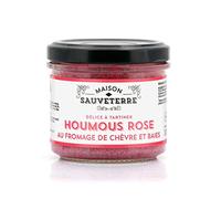 Houmous rose au fromage de chèvre et baies - Verrine 100g