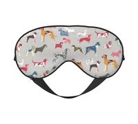 Hound Dog. Masque doux pour les yeux léger et respirant pour le voyage, la sieste, le yoga, la méditation