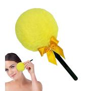 Houppette À Poudrage,Houppette à Poudre en Forme de Suce - Outil De Maquillage Avec Applicateur À Poudre Et Manche Guimauve Pour Femmes Voyage Utilisation Quotidienne Peau Sensible