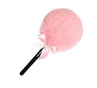 Houppette à Poudre avec Manche, Houppette en Forme de Sucette, Applicateur Poudre Avec Manche Moelleux Pour Maquillage Visage Peau Sensible Usage Quotidien Femmes Jeunes Filles Maison Soirée