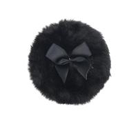 Houppette À Poudre Pour Bébé - Éponges Rondes Ultra Douces Pour Le Corps Et Le Visage, Applicateur Cosmétique Doux, Maquillage Lisse Avec Nœud En Ruban | Éponge Moelleuse, Poignée Confortable, Soins D