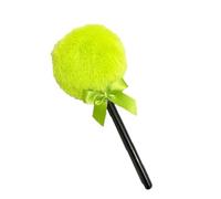 Houppette à poudre pour le corps avec poignée - Outil de maquillage doux en forme de sucette - Applicateur de poudre pour le visage - Avec applicateur en forme de sucettes à long manche