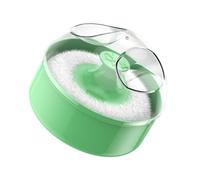 Houppette à poudre pour le corps - Boîte vide pour cosmétiques pour bébé avec étui - Grande boîte vide pour bébé avec