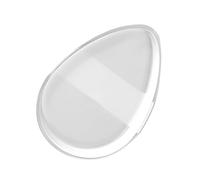 Houppette à poudre transparente pour le visage - Mini éponge sèche et humide réutilisable pour correcteur de teint - Pour femme