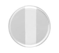 Houppette Poudre | Puff Maquillage Transparent pour Poudre - Éponge Réutilisable Douce pour Fondation et Fard à Joues Usage Sec & Humide