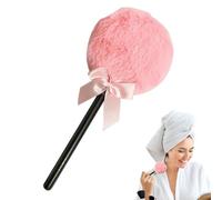 Houppette Puff - Houppette à poudre inspirée de la sucette, éponge de maquillage magique robuste | Lot de 6 outils cosmétiques lisses réutilisables en forme de bonbon pour femmes, base