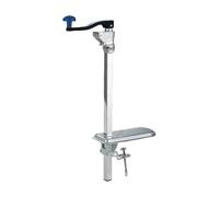 Hourdeuse manuelle de la boîte en acier inoxydable, ouvreur commercial sur le banc pour les grandes canettes, grade industriel pour les cuisines et les bars argent 75cm/29.5in