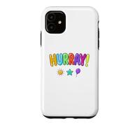 Hourra, Amusant, Joli Design Coque pour iPhone 11