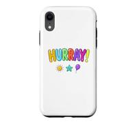 Hourra, Amusant, Joli Design Coque pour iPhone XR