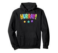Hourra, Amusant, Joli Design Sweat à Capuche