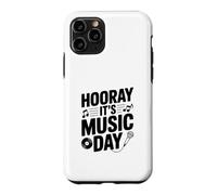 Hourra, C'est la fête de la Musique, Un Amateur de Musique Amusant Coque pour iPhone 11 Pro