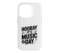 Hourra, C'est la fête de la Musique, Un Amateur de Musique Amusant Coque pour iPhone 14 Pro
