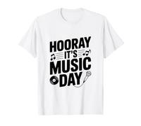 Hourra, C'est la fête de la Musique, Un Amateur de Musique Amusant T-Shirt