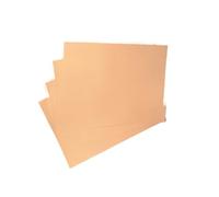 House & Card of Paper Lot de 50 feuilles cartonnées orange pastel 220 g/m² A3 297 x 420 mm