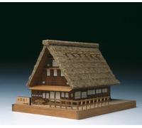 House Constructed In Gassho Style Mini Model Wooden Building Ps2
