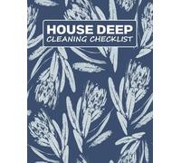 House Deep Cleaning Checklist: Organized Home Deep Clean Tracker | Schedule, Plan & Check Off Every Task, monthly cleaning planner, weekly house cleaning log