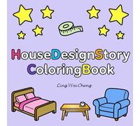 House Design Story: This coloring book is suitable for adults and beginners, contains 50 line drawings